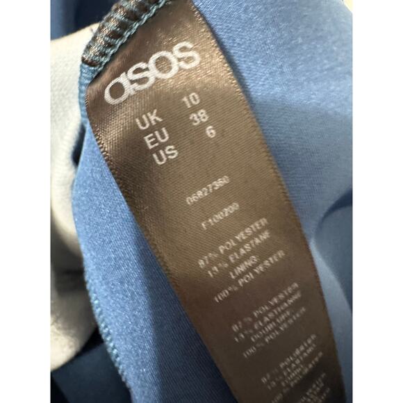 ASOS Deep Blue Prom Dress - Picture 9 of 9